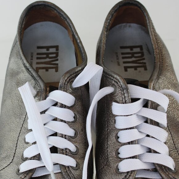 Frye Pewter Glitter Sneakers Shoes (7.5 US) - Picture 8 of 9